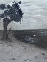 Hafsa Sarfraz, 10 x 13.5 Inches, Gouache on wasli, AC-HSR-003 Hafsa Sarfraz, 10 x 13.5 Inches, Gouache on wasli, AC-HSR-003